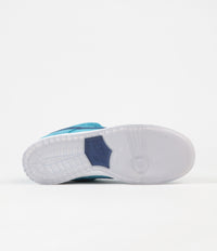 Nike SB Dunk Low Pro 'Blue Fury' Shoes - Blue Fury / Deep Royal - Blue Fury - White thumbnail