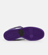 Nike SB Dunk Low Pro Shoes - Court Purple / Black - White - Court Purple thumbnail