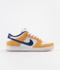 Nike SB Dunk Low Pro Shoes - Laser Orange / Regency Purple - Laser Orange thumbnail