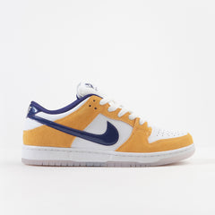 Nike SB Dunk Low Pro Shoes - Laser Orange / Regency Purple - Laser Orange