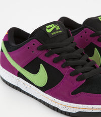 Nike SB Dunk Low Pro 'ACG Terra' Shoes - Red Plum / Citron - Black - Taxi thumbnail