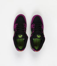 Nike SB Dunk Low Pro 'ACG Terra' Shoes - Red Plum / Citron - Black - Taxi thumbnail