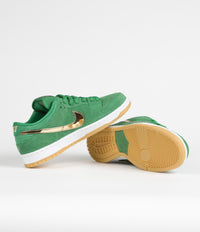 Nike SB Dunk Low Pro 'St. Patrick's Day' Shoes - Lucky Green / Metallic Gold - Lucky Green thumbnail