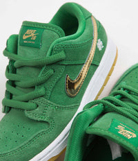 Nike SB Dunk Low Pro 'St. Patrick's Day' (Toddler) Shoes - Lucky Green / Metallic Gold - Lucky Green thumbnail