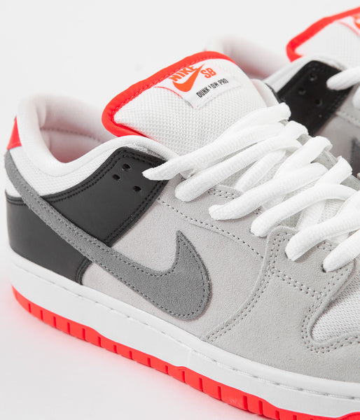 nike sb dunk low infrared on feet