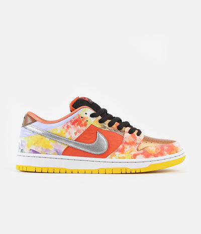 Nike SB Dunk Low Pro 'Street Hawker' Shoes - Metallic Copper / Metallic Silver