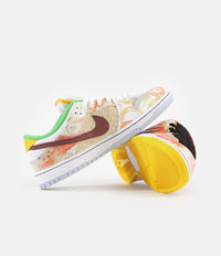 Nike SB Dunk Low Pro 'Street Hawker' Shoes - Metallic Copper / Metallic Silver thumbnail