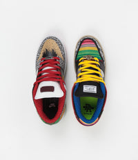 Nike SB Dunk Low Pro 'What The P-Rod' Shoes - Sport Red / Black - Varsity Maize - Volt thumbnail