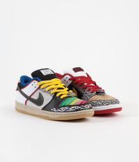 Nike SB Dunk Low Pro 'What The P-Rod' Shoes - Sport Red / Black - Varsity Maize - Volt thumbnail