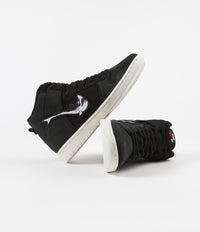 Nike SB Orange Label Dunk High Pro 'Oski' Shoes - Black / White - Black - Sail thumbnail