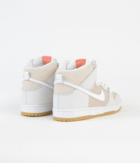 Nike SB Orange Label Dunk High Pro Shoes - Natural / White - Natural - Natural thumbnail