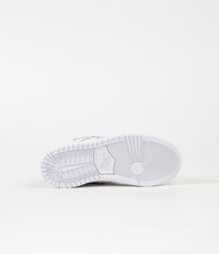 Nike SB Orange Label Dunk Low Pro 'Oski' Preschool Shoes - White / Cool Grey - White - White thumbnail