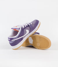 Nike SB Orange Label Dunk Low Pro Shoes - Lilac / Lilac - Lilac - Lilac thumbnail
