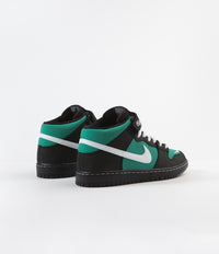 Nike SB Orange Label Dunk Mid Pro 'Griffey Jr’ Shoes - Black / White - Black - Fresh Water thumbnail