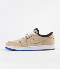 Nike SB x Air Jordan 1 Low Shoes - Desert Ore / Royal Blue - Dark Powder Blue thumbnail