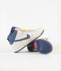 Nike SB x Atlas Dunk High Pro QS Shoes - Sail / Ocean Fog - Track Red - White thumbnail