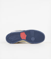 Nike SB x Atlas Dunk High Pro QS Shoes - Sail / Ocean Fog - Track Red - White thumbnail
