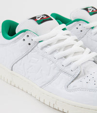 Nike SB x Ben-G Dunk Low OG 2 Shoes - White / White - Lucid Green - Sail thumbnail