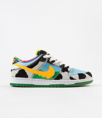 Nike SB x Ben & Jerry's 'Chunky Dunky' Dunk Low Pro Shoes - White / University Gold - Lagoon Pulse - Black thumbnail