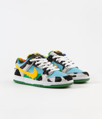 Nike SB x Ben & Jerry's 'Chunky Dunky' Dunk Low Pro Shoes - White / University Gold - Lagoon Pulse - Black thumbnail