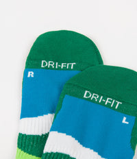 Nike SB x Parra 'Brazil Federation Kit' Socks - White / Clover / White thumbnail