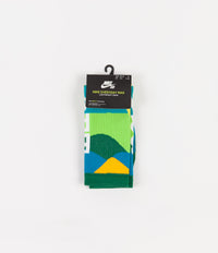 Nike SB x Parra 'Brazil Federation Kit' Socks - White / Clover / White thumbnail