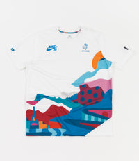 Nike SB x Parra 'France Federation Kit' Jersey - White / Neptune Blue thumbnail