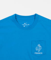 Nike SB x Parra 'France Federation Kit' T-Shirt - Neptune Blue / White thumbnail