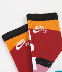 Nike SB x Parra 'Japan Federation Kit' Socks - White / Black / White thumbnail
