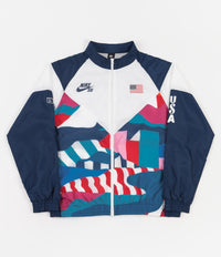 Nike SB x Parra 'USA Federation Kit' Tracksuit - Brave Blue / White / White thumbnail