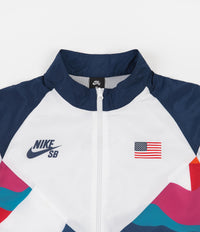 Nike SB x Parra 'USA Federation Kit' Tracksuit - Brave Blue / White / White thumbnail