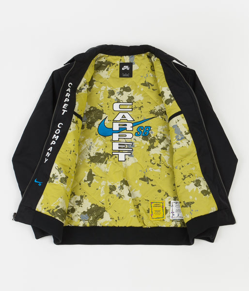 Nike SB x Carpet Company Skate Jacket - Black | Releases.Flatspot