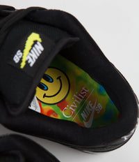 Nike SB x Civilist Dunk Low Pro QS Shoes - Black / Black - Black thumbnail