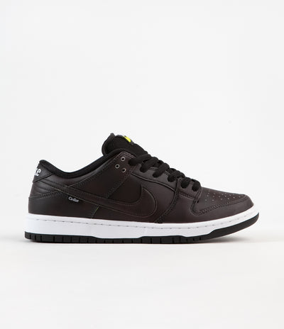 Nike SB x Civilist Dunk Low Pro QS Shoes - Black / Black - Black