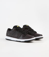 Nike SB x Civilist Dunk Low Pro QS Shoes - Black / Black - Black thumbnail