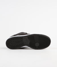 Nike SB x Civilist Dunk Low Pro QS Shoes - Black / Black - Black thumbnail
