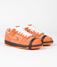 Nike SB x Concepts Dunk Low OG 'Orange Lobster' Shoes - Orange Frost / Electro Orange - White thumbnail