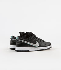 Nike SB x Diamond Dunk Low Pro OG Shoes - Black / Chrome - Black - Tropical Twist thumbnail