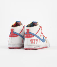 Nike SB x Ishod Wair x Magnus Walker Dunk High 911 Shoes - Sail / Blue Beyond - Track Red thumbnail