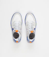 Nike SB x Medicom Dunk High Elite QS Shoes - White / College Blue - White - Gold Post thumbnail