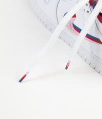 Nike SB x Parra Dunk Low OG Shoes - White / Pink Rise - Gym Red - Military Blue thumbnail