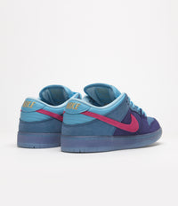 Nike SB x Run The Jewels Dunk Low Shoes - Deep Royal Blue / Active Pink - Blue Chill thumbnail