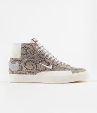 Nike SB x Soulland Blazer Mid Shoes - Light Bone / White - Pure Platinum thumbnail