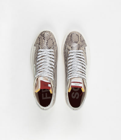 Nike SB x Soulland Blazer Mid Shoes - Light Bone / White - Pure Platinum