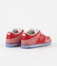 Nike SB x Stingwater Dunk Low OG Shoes - Chile Red / Clear - White - Sail thumbnail
