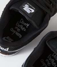 Nike SB x Wasted Youth Dunk Low Pro Shoes - Black / Black - University Red - White thumbnail