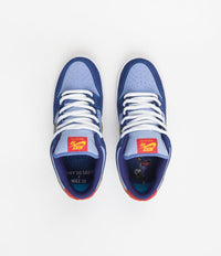 Nike SB x Why So Sad? Dunk Low Premium Shoes - Coastal Blue / Coastal Blue - Light Blue thumbnail