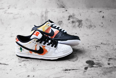 Nike SB 'Raygun Tie-Dye' Dunk Low Pro Shoes