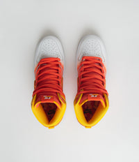 Nike SB Dunk High Pro Shoes - Amarillo / Orange - White - Black thumbnail