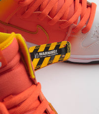 Nike SB Dunk High Pro Shoes - Amarillo / Orange - White - Black thumbnail